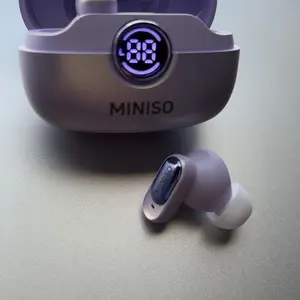 MINISO MS105 Wireless Earbuds Bluetooth 6.0 Earphones, In Ear Earbuds,Waterproof Wireless Earphones, Suitable for Office, Sports, Study and Audio Calls, Built in Microphone, Gaming Bluetooth Headphones photo review